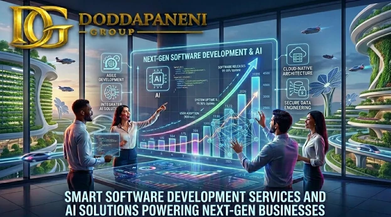 Smart Software Development Services and AI Solutions Powering Next-Gen Businesses