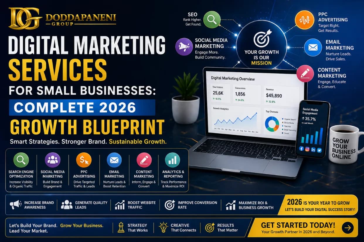 Digital Marketing Services for Small Businesses: Complete 2026 Growth Blueprint