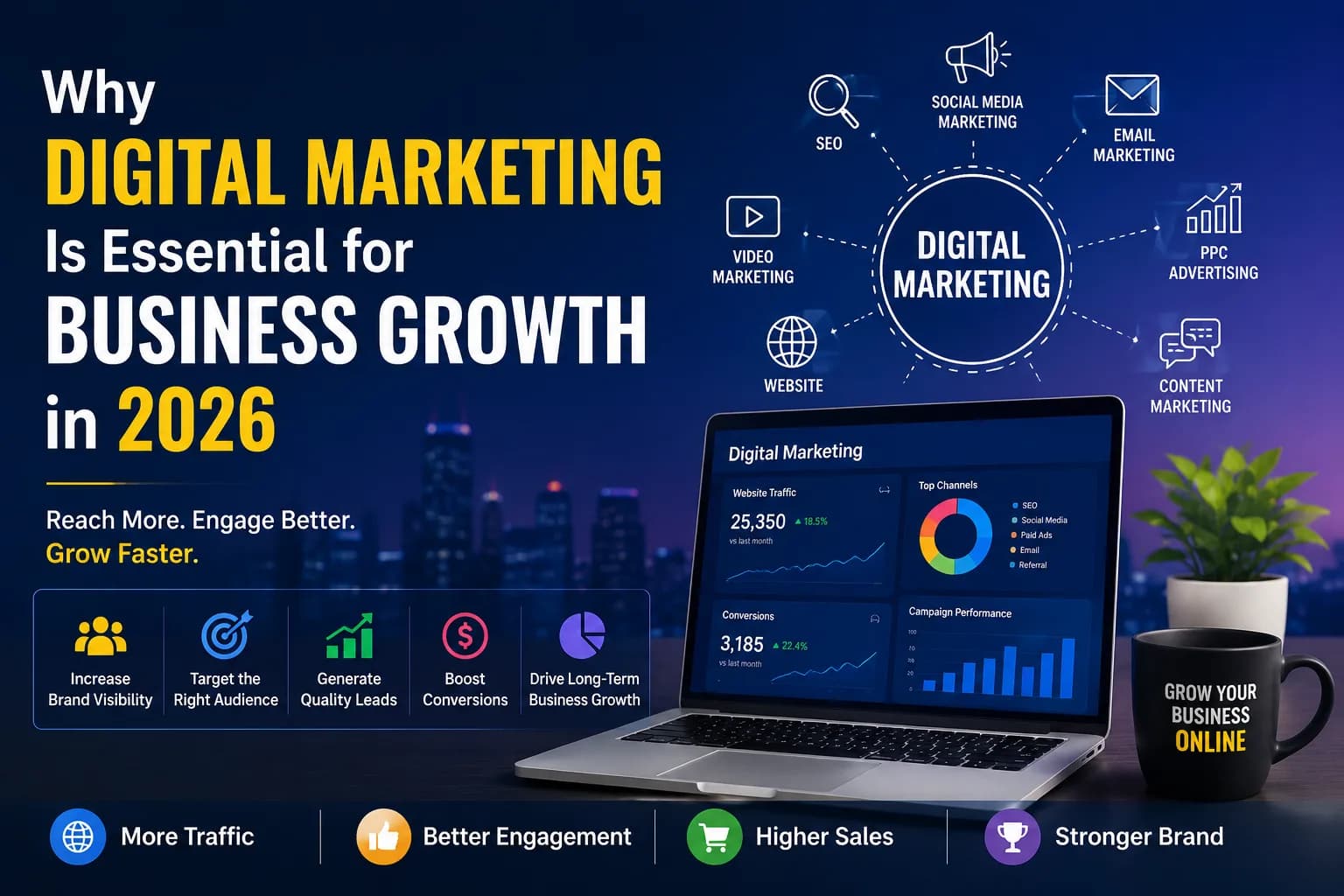 Why Digital Marketing Is Essential for Business Growth in 2026