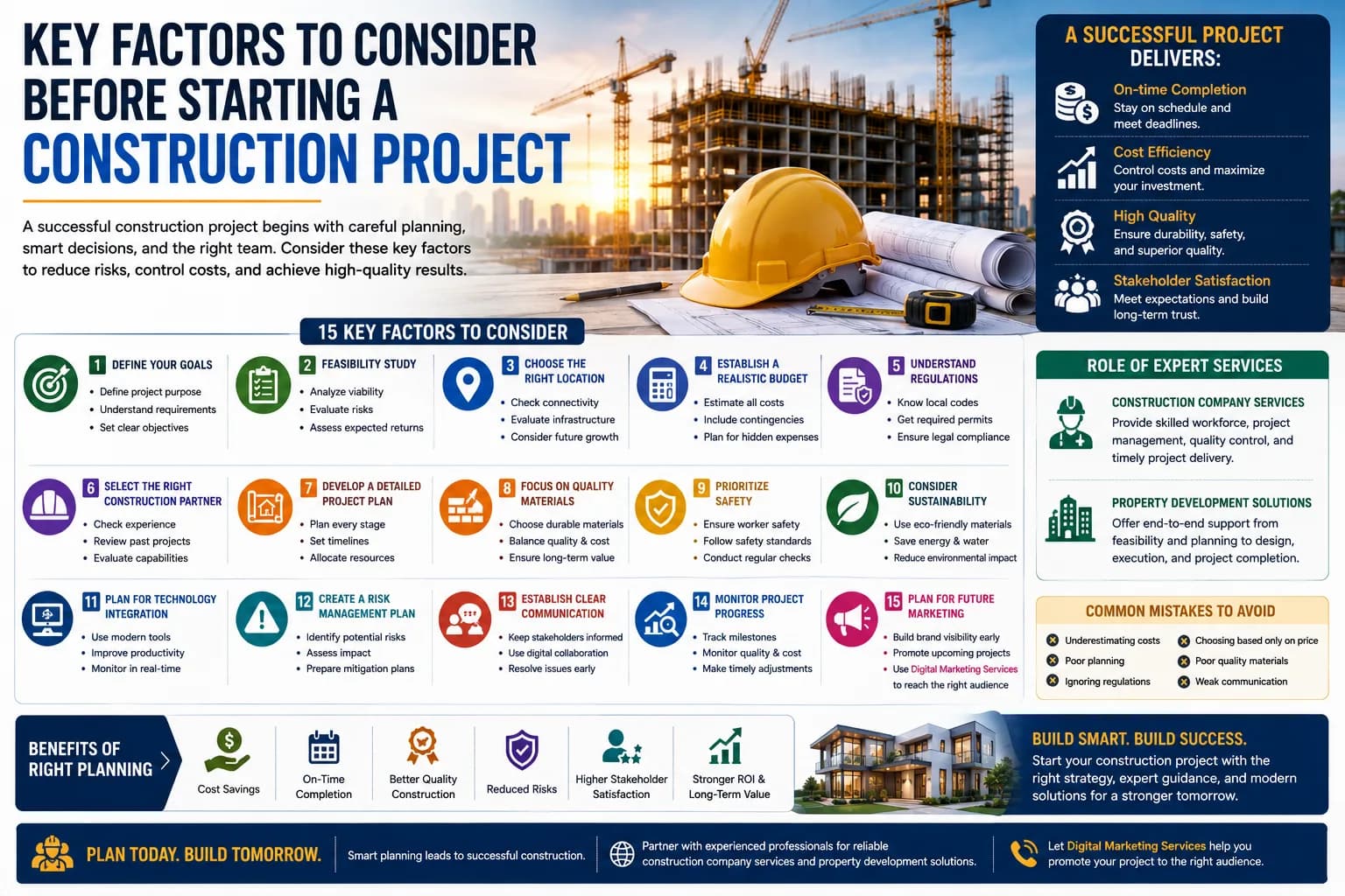 Key Factors to Consider Before Starting a Construction Project