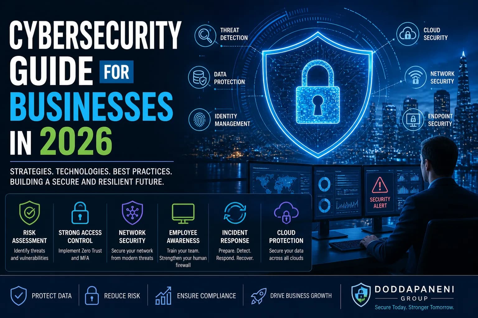 Cybersecurity Guide for Businesses in 2026: Protecting Digital Assets in the AI Era