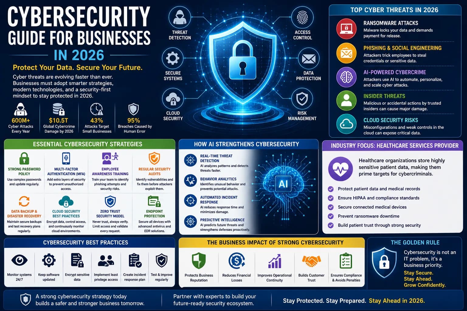 Cybersecurity Guide for Businesses in 2026