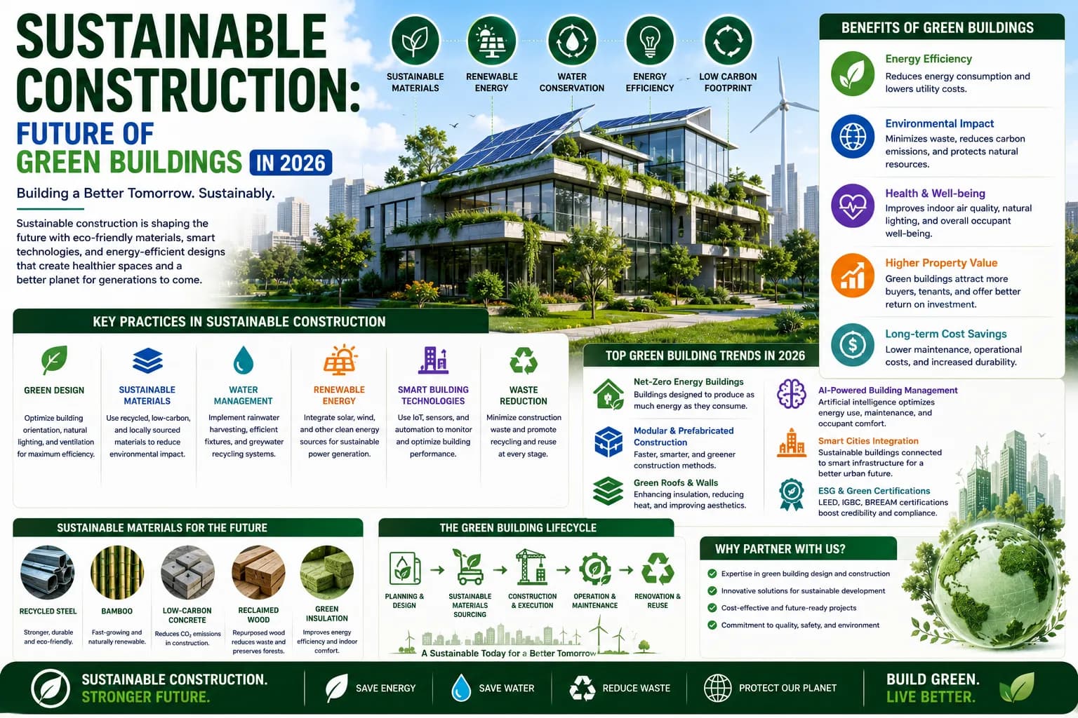 Sustainable Construction: Future of Green Buildings in 2026
